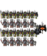 LOTR Sauron &amp; Uruk-hai Heavily Spears Infantry A 21 Minifigure Toys - £12.72 GBP+