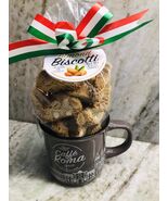 Borgo de Medici Caffee Roma  Italy Coffee/Bakery Cookies Cup Almond Bisc... - $33.56
