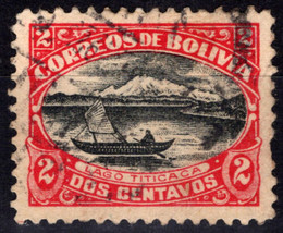 ZAYIX Bolivia 113 Used Boat on Lake Titicaca Landscape 081922S25M - £1.18 GBP