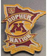 Gopher Nation U of M - Minnesota  2007 Football Dodge Lapel Hat Jacket Pin - $12.86