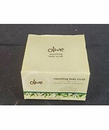 OLIVE Smoothing Body Scrub 7.05 Oz Pistachio, Hazelnut &amp; Shea Butter - $19.75