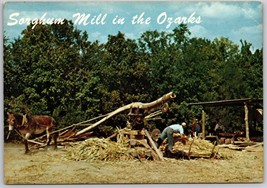 Postcard Sorghum Mill in the Ozarks Molasses - £3.73 GBP