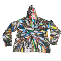 Zootop Bear Men’s 3D Fishing Lure Printed Hoodie Sweatshirt Pullover Siz... - $29.99