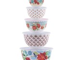 Pioneer Woman ~ Ten (10) Piece Nesting Bowl Set ~ Melamine ~ SPRING BOUQUET - £35.99 GBP