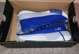 New Youth Under Armor 5.5 Steph Curry 3Zero III Shoes Blue Gray Gently Boys - $1,123.10 MXN