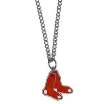 Siskiyou Sports MLB Boston Red Sox Women's Chain Necklace with Small Pen... - $8.86
