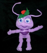 14&quot; 1998 A Bug&#39;s Life Dot Purple Disney Pixar Ant Stuffed Animal Plush Toy Movie - £14.96 GBP