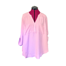 Torrid Harper Georgette Pullover Women 3/4 Sleeve Blouse Size 2 18/20 2X - $33.66