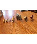 Lot of Safari wild animal jaguar, lion, tiger, elephant camel,igures lot - $19.75