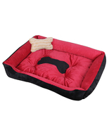 rofielty Rectangle Washable Pet Dog Bed for Small Medium Large Sized Dogs  - £16.31 GBP