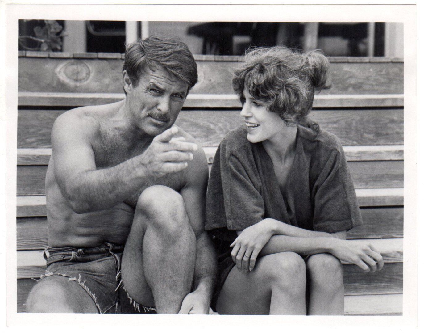 *BREAKING UP IS HARD TO DO (1979) Hairy Robert Conrad Shirtless in Jean ... - $25.00