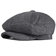 HT3712 Berets New Autumn Winter Hat Vintage  Beret Cap Retro Newsboy Flat Cap Me - £30.25 GBP