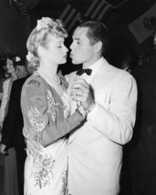 Lucille Ball 1950&#39;s dances with Desi Arnaz as he puckers for kiss 24x36 poster - £23.69 GBP