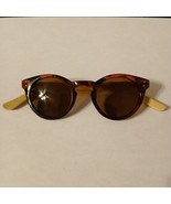 Icueyewear Women’s Brown Tortoise Chatham Bamboo Temple Sunglasses - £9.48 GBP