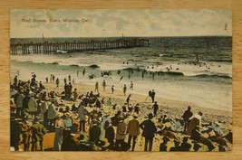 Vintage Postcard California PCK Series Surf Scene Santa Monica Bathing Beach - £8.73 GBP