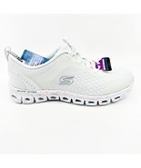 Skechers Glide Step Classic Canvas White Womens Size 5 Athletic Sneakers - £39.92 GBP