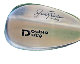 MacGregor Jack Nicklaus Double Duty Sand Wedge +1" Stiff Steel 36.5" New Grip RH - $27.84