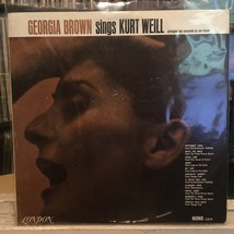 [SOUL/JAZZ]~EXC LP~GEORGIA BROWN~Sings Kurt Weill~[Original 1962~LONDON~... - £7.81 GBP