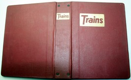 Full Year 1962 Trains: The Magazine Of Railroading In Binder rosters/news/photos - £47.27 GBP