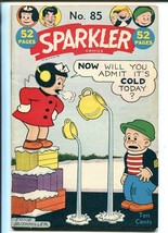 Sparkler #85 1949-UNITED FEATURES-NANCY-BUSHMILLER-TARZAN-VAMPIRE&#39;S WEB-fn/vf - $72.75