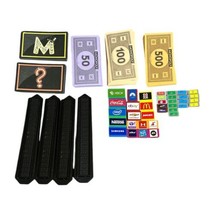 2013 Monopoly Empire Board Game Replacement Parts Pieces Money Billboard Cards - £6.81 GBP