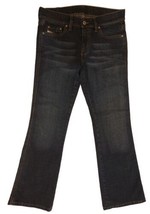 Diesel Industry Rame Jeans Womens 28/30 Blue Dark Wash Bootleg Made In I... - £23.70 GBP