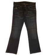 Diesel Industry Rame Jeans Womens 28/30 Blue Dark Wash Bootleg Made In I... - £23.52 GBP