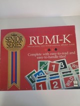 Cadaco Senior Series Rumi-K International Rummy Game Preowned Complete 1989 - £7.86 GBP