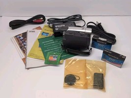 Sony Handycam DCR-HC28 Carl Zeiss Mini Dv Camcorder, Open Box! Tested Working - £219.08 GBP