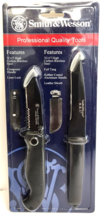Smith &amp; Wesson PROM1411CP On Duty &amp; Off Black Finish Fixed Blade Knife - $1,262.29 MXN