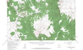 Pine Grove Hills Quadrangle, Nevada 1958 Topo Map USGS 15 Minute Topographic - £17.25 GBP