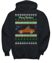 2006 GTO Burnt Orange Ugly Christmas Sweater - Hoodie - £28.79 GBP+