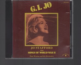 G.I. Jo / CD / Songs Of World War II by Jo Stafford / 1987 1ST Class Shipping - £9.29 GBP
