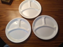 Corelle divided plates white - $18.99