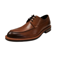 Kenneth Cole Reaction Mens Klay Flex Oxfords Cognac Brown 8M US 41EU 7UK - £71.95 GBP