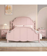 Children&#39;s furniture pink children&#39;s bed girl dream solid wood single ch... - £1,874.53 GBP