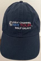 TRUCKER HAT Navy Blue "GOLF CHANNEL AM Tour Golf Galaxy" Tour Player Gol... - $18.00
