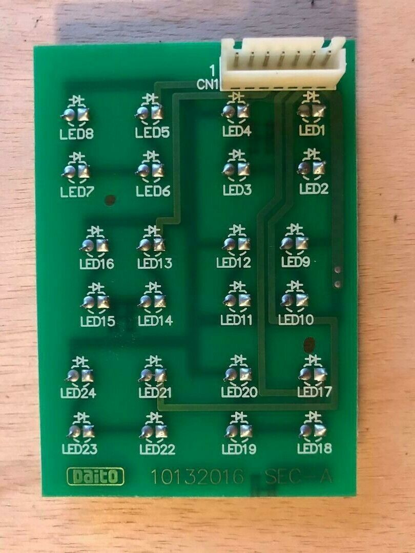 Pachislo Slot Machine Reel Light Board from older Diato Machines # 10132016 - $7.99