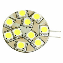 Lunasea G4 12 LED Side Pin Light Bulb - 12VAC or 10-... CWR-48715 - $29.26