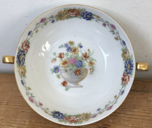 Primary image for Pair Vtg Antique Theodore Haviland Limoges Azay le Rideau Porcelain Bowls Dishes