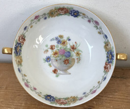 Pair Vtg Antique Theodore Haviland Limoges Azay le Rideau Porcelain Bowls Dishes - £64.94 GBP