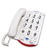 Clarity JV35W Amplified Braille Phone - White - £100.34 GBP