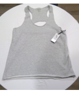 NWT Calvin Klein Tank top with Cutout back sweatshirt material Gray Large - £16.10 GBP