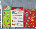 Assorted Lot of Christmas Themed Sticker Sheets 6 Pieces SKU - $42.99