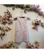 Victoria Beckham for Target Girls Blush Floral Jacquard Shift Dress Size... - $15.79