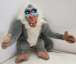 Disney Authentic Lion King Rafiki 8&quot; Tall Vinyl Head/Plush Body Figure - £7.85 GBP