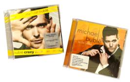 2 Michael Buble Brand New Sealed CDs Crazy Love w/ Bonus Track &amp; To Be Loved - £22.83 GBP