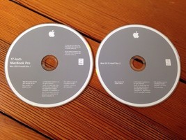 Macintosh Mac OS X 10.4.6 Tiger Install Discs 17-inch MacBook Pro 2006 CD Disc - $59.99