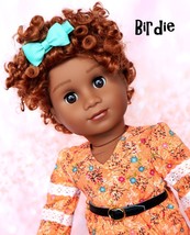 Custom 10-11 in Doll WIG Short Curly BIRDIE Fits American Girl Gotz 18" Dolls - $29.69