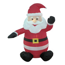 4 FOOT TALL Christmas Inflatable Santa Claus LED Lights Blowup Yard Deco... - $829.28 MXN